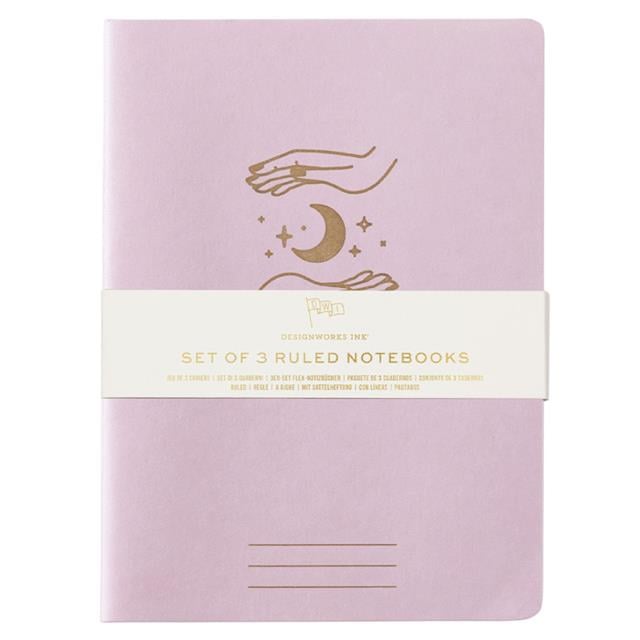 Designwork Ink-Design Works Ink Flex Notebooks Mystic 3'lü Defter-Defter-2-Milagron.com