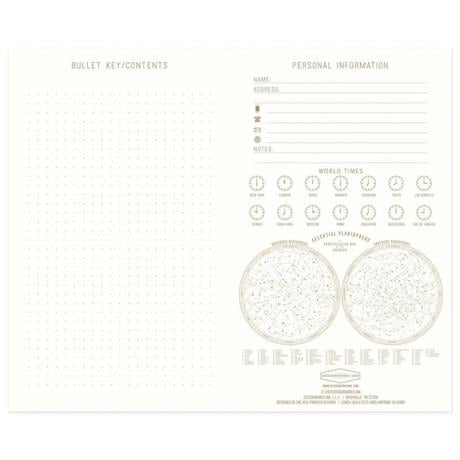 Designwork Ink-Design Works Ink Kumaş Kaplı Solar System Defter-Çizgili-2-Milagron.com