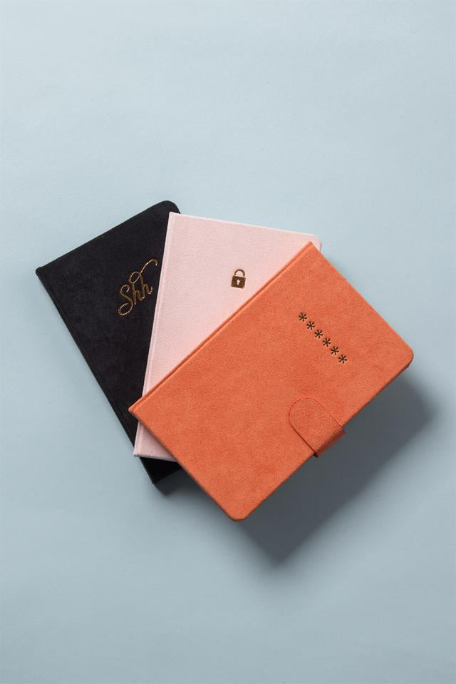 Designwork Ink-Design Works Ink Mini Password Journal Shh Günlük-Defter-9-Milagron.com