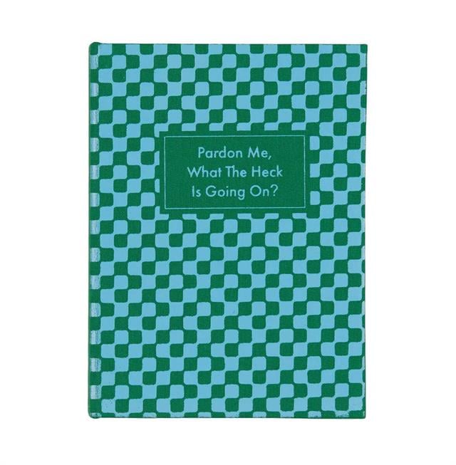 Designwork Ink-Design Works Ink Retro Kapaklı Not Defteri Pardon Me-Defter-1-Milagron.com