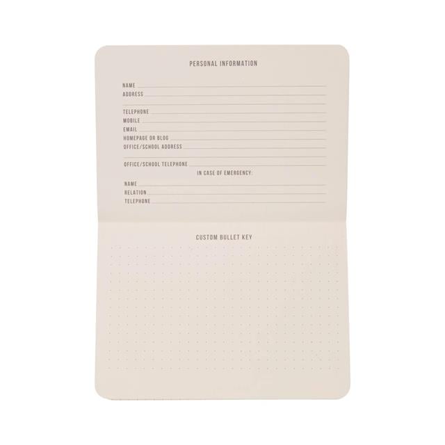 Designwork Ink-Design Works Ink Standart Issue Cep Defter Rosewood Blush-Defter-3-Milagron.com