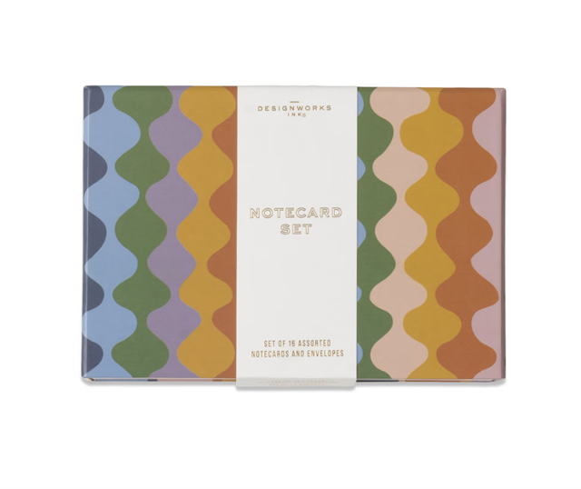 Designwork Ink-Designworks Ink Adopo Notecard Set 16'lı Set Eye, Tiger, Heart, Peacock-Aksesuar-2-Milagron.com