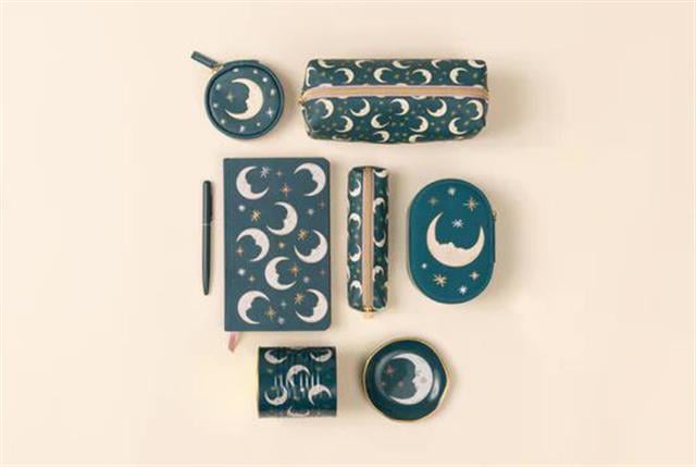 Designwork Ink-Designworks Ink Kalem & Kalemlik Seti Teal Moon-Kalemlik-4-Milagron.com