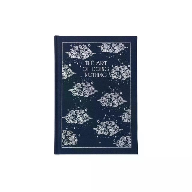 Designwork Ink-Designworks Ink Self Help Notepad A6 The Art Of Doing Nothing-Çizgili-1-Milagron.com