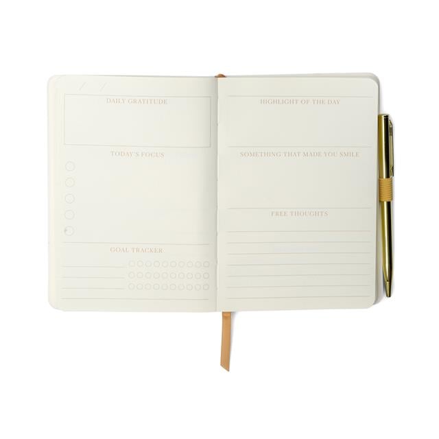 Designwork Ink-Gratitude Journal Attitude Of Gratitude Kalemli Şükür Günlüğü-Defter-4-Milagron.com