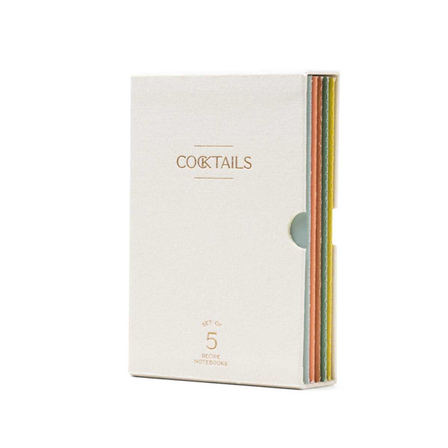 Designworks Ink Kokteyl Tarifleri 5'Li Defter Seti