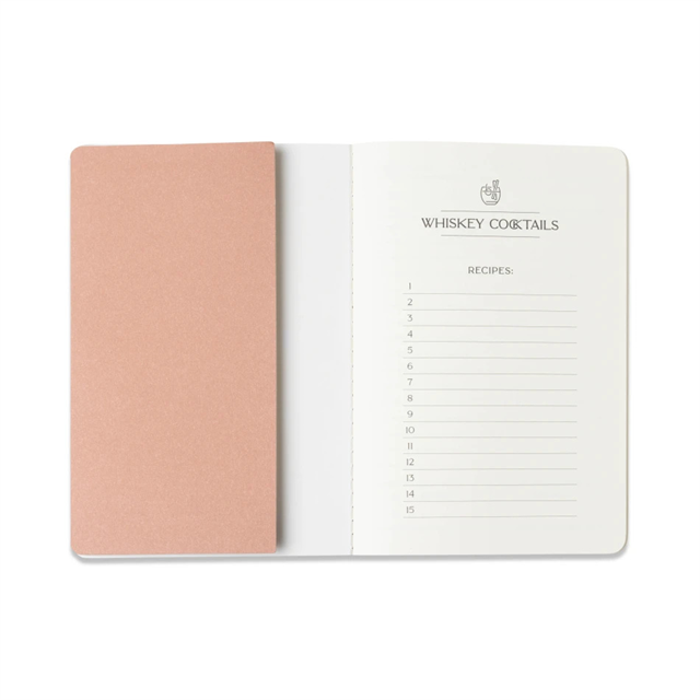 Designworks Ink Kokteyl Tarifleri 5'Li Defter Seti