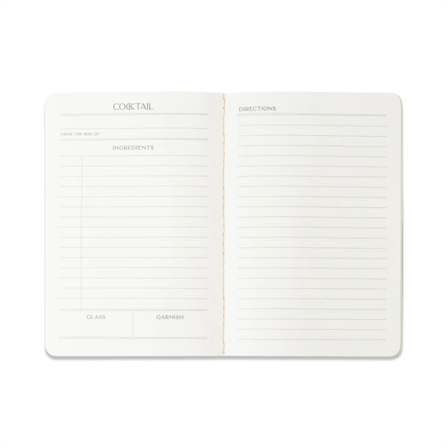 Designworks Ink Kokteyl Tarifleri 5'Li Defter Seti