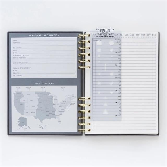 Designwork Ink-Standart Issue Defter Black-Defter-2-Milagron.com