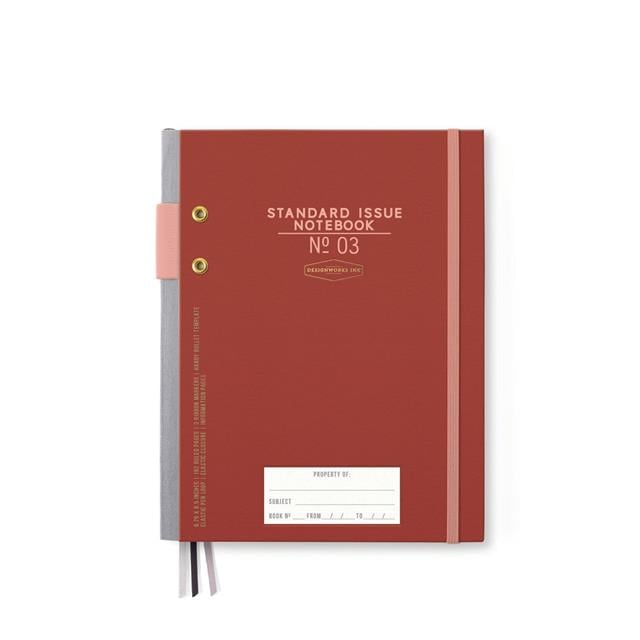 Designwork Ink-Standart Issue Rosewood & Blush-Defter-1-Milagron.com