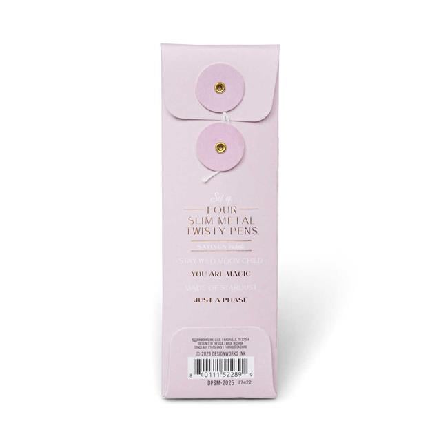 Designwork Ink-Twisty Slim 4'lü Tükenmez Kalem Seti Celestial-Kalem Seti-3-Milagron.com