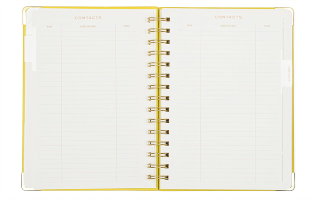 Designwork Ink-Undated Planner/Ajanda 13 Month Planner And Sticker Sheet, My Time-Defter-5-Milagron.com