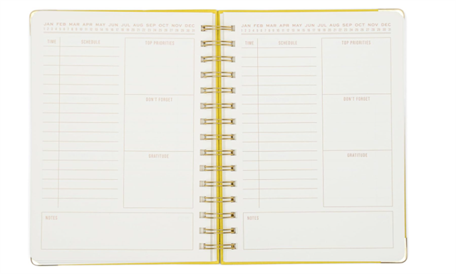 Designwork Ink-Undated Planner/Ajanda 13 Month Planner And Sticker Sheet, My Time-Defter-8-Milagron.com