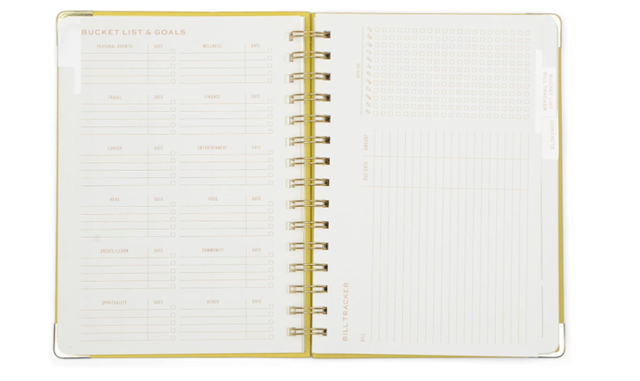 Designwork Ink-Undated Planner/Ajanda 13 Month Planner And Sticker Sheet, My Time-Defter-9-Milagron.com