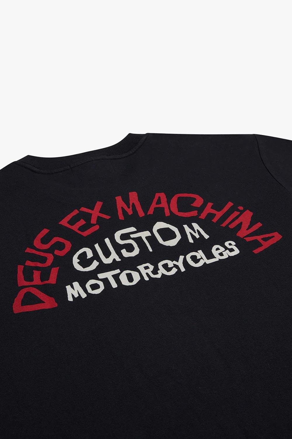 Deus-Flash Tee Black-T-Shirts-6-Milagron.com