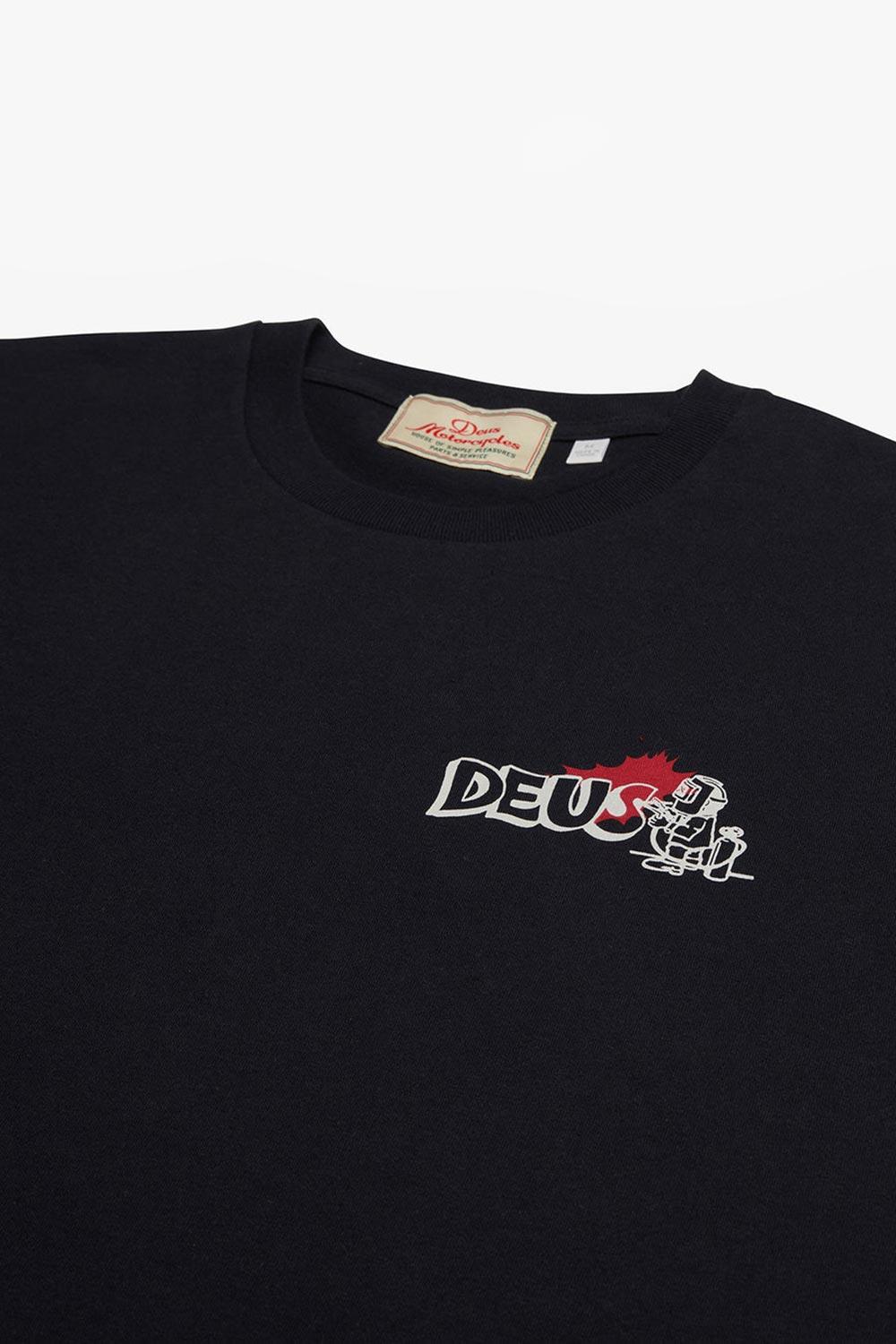 Deus-Flash Tee Black-T-Shirts-7-Milagron.com