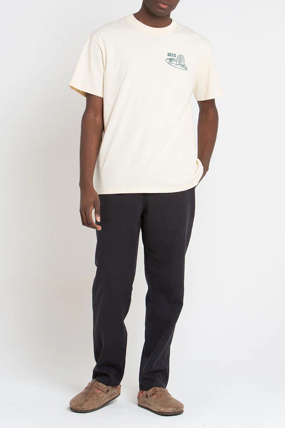 Deus-Layback Tee Dirty White-T-Shirts-1-Milagron.com