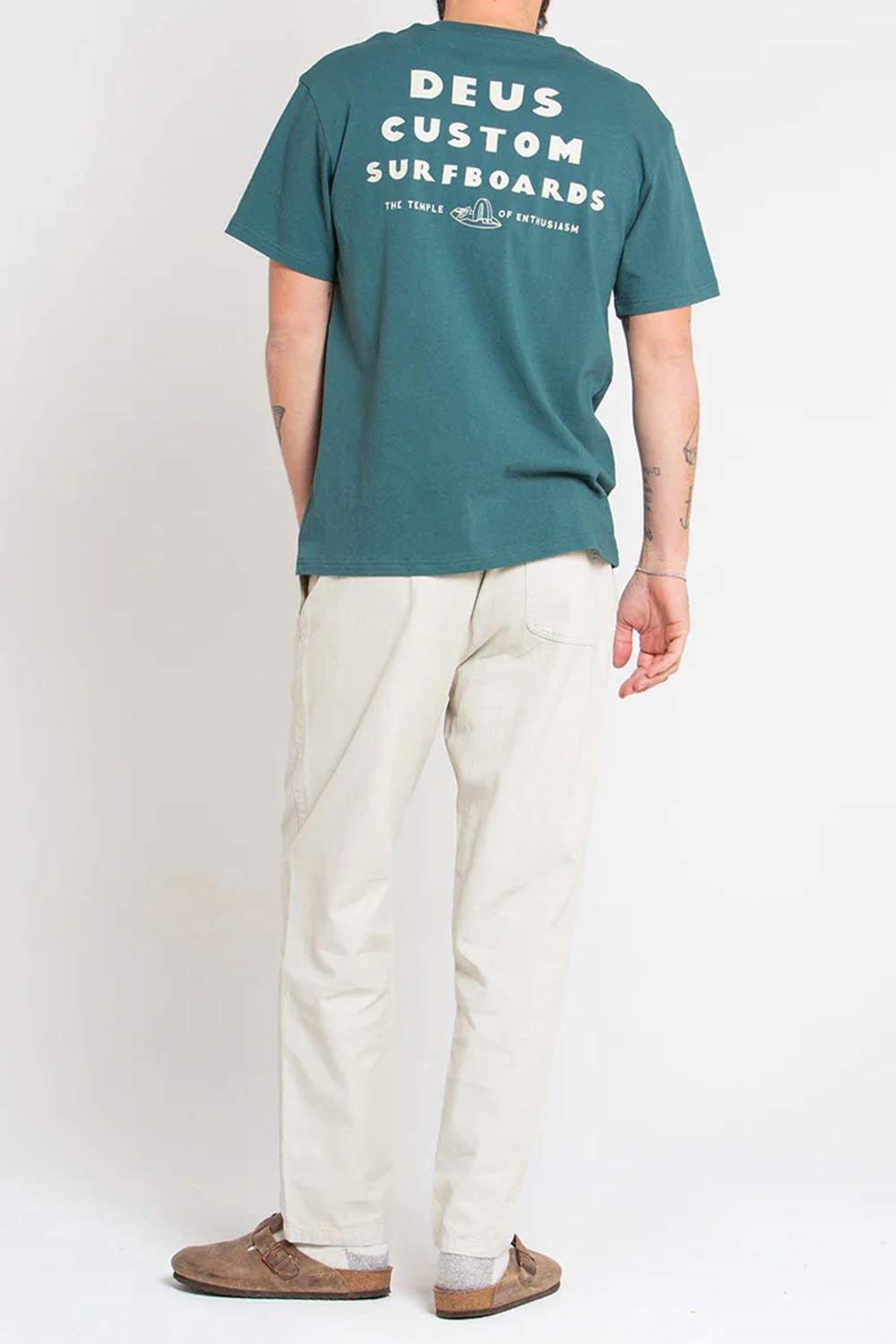 Deus-Layback Tee Jasper Green-T-Shirts-2-Milagron.com