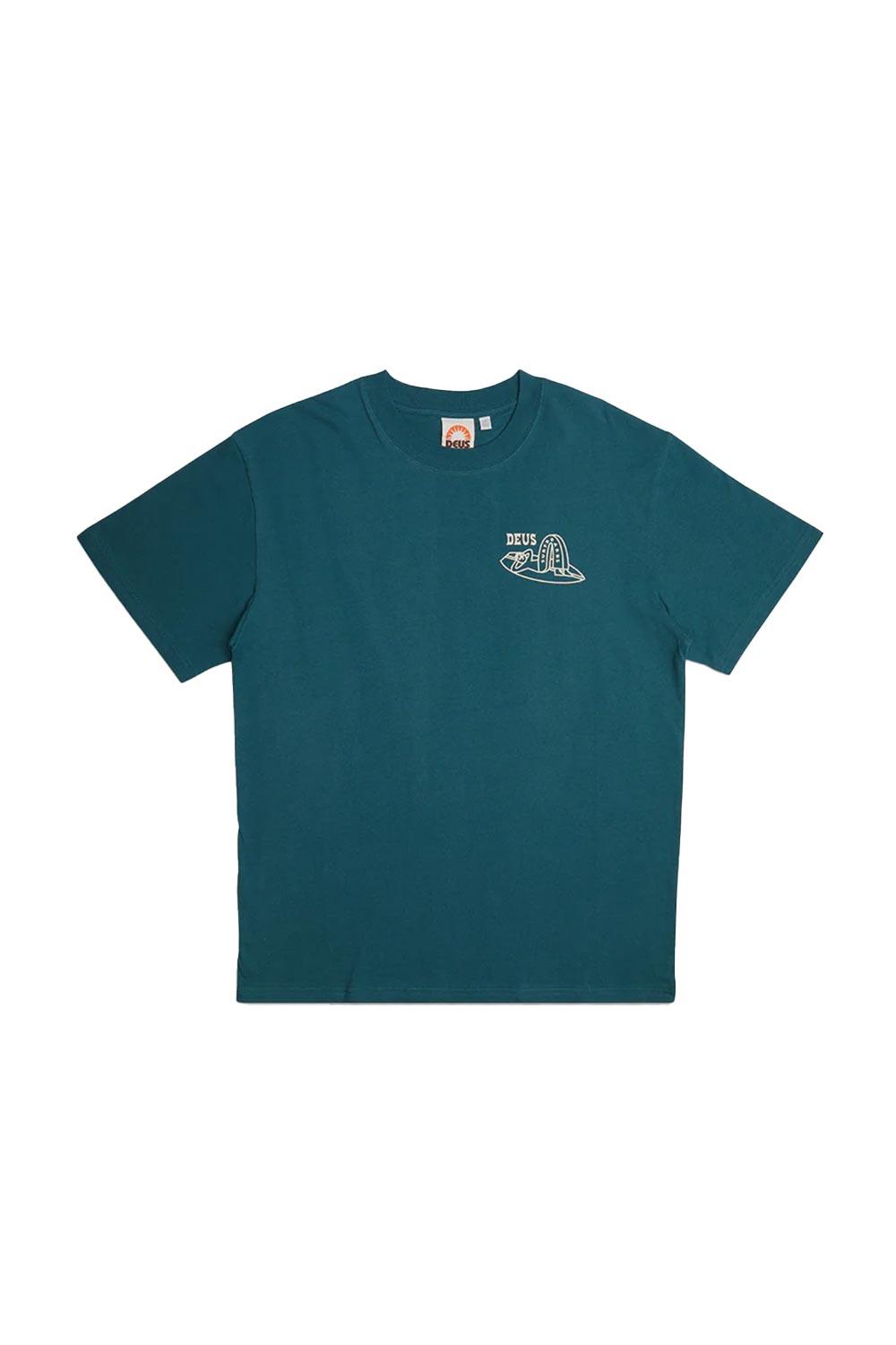 Deus-Layback Tee Jasper Green-T-Shirts-5-Milagron.com