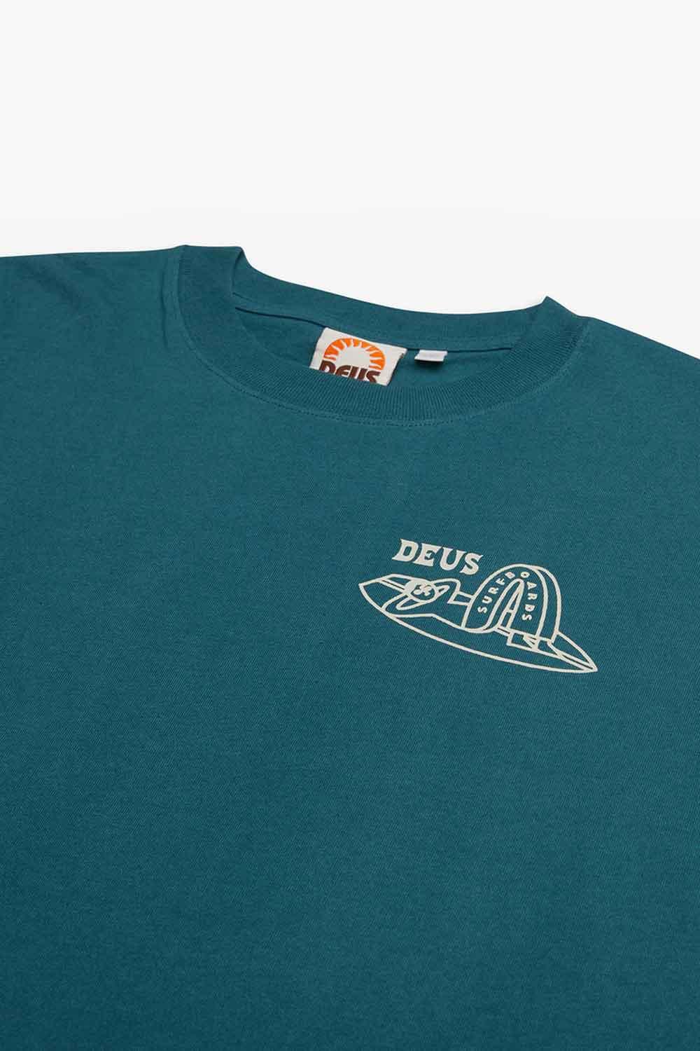 Deus-Layback Tee Jasper Green-T-Shirts-7-Milagron.com