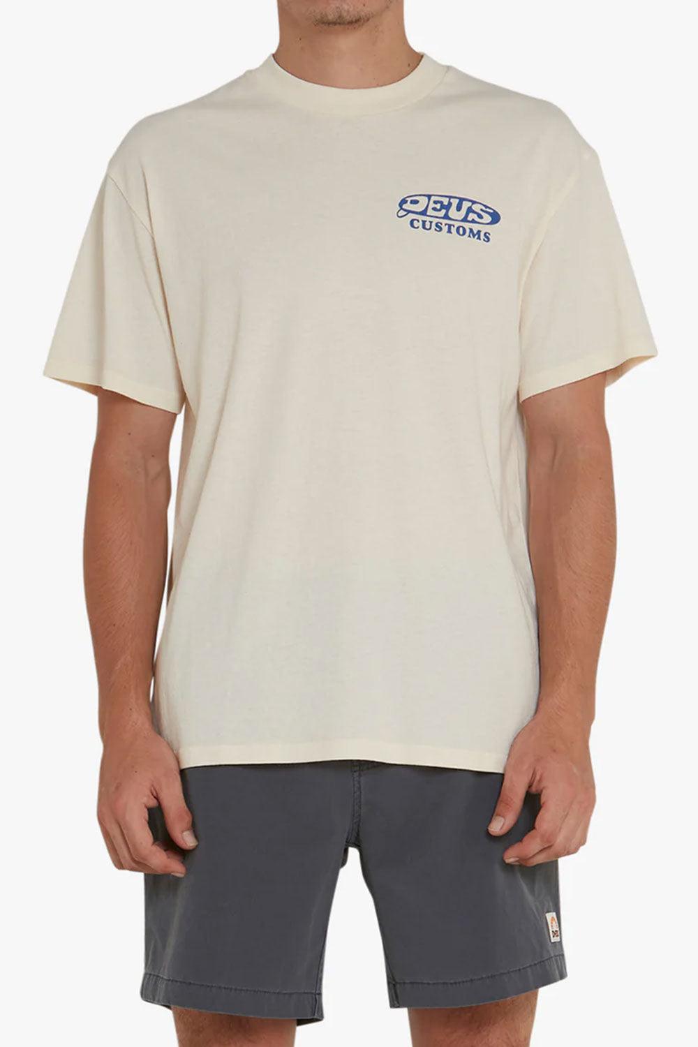 Deus-Log Haul Tee Dirty White-T-Shirts-1-Milagron.com