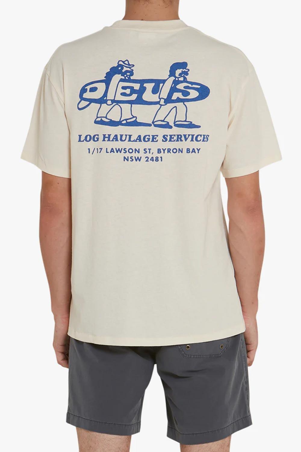 Deus-Log Haul Tee Dirty White-T-Shirts-2-Milagron.com