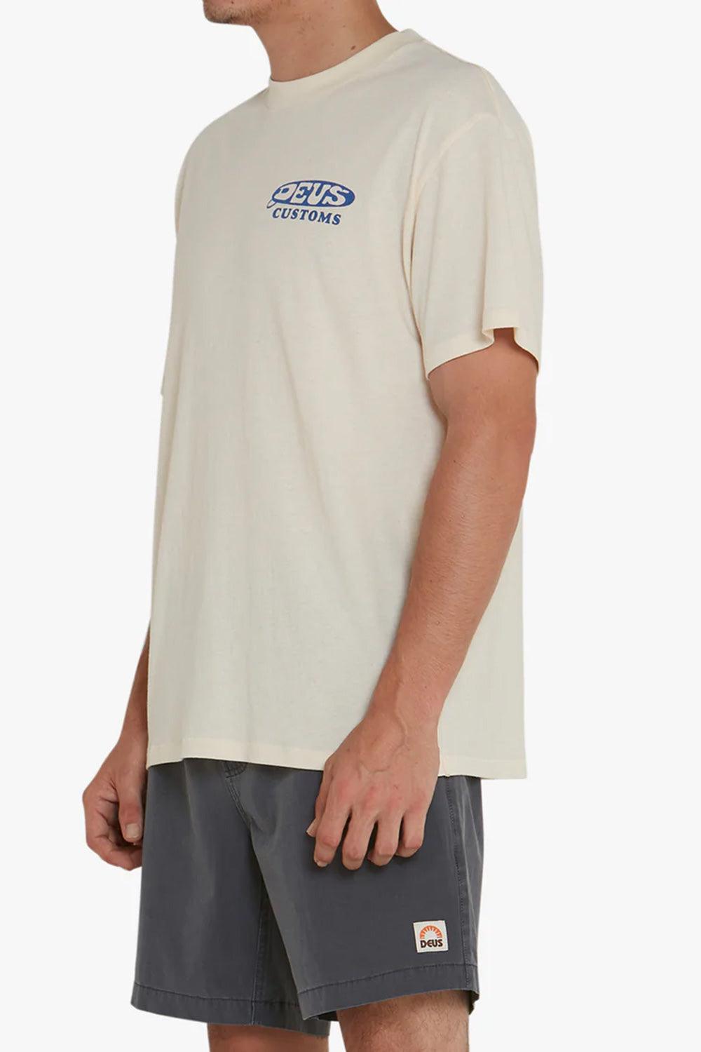 Deus-Log Haul Tee Dirty White-T-Shirts-3-Milagron.com