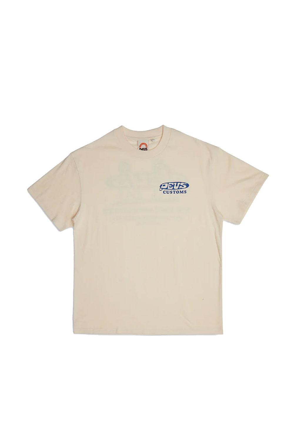 Deus-Log Haul Tee Dirty White-T-Shirts-4-Milagron.com