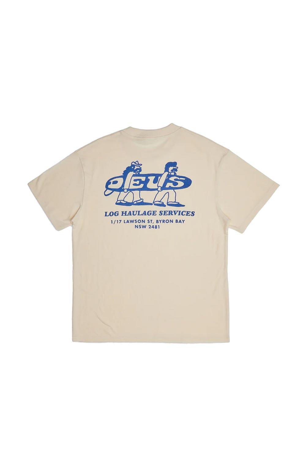 Deus-Log Haul Tee Dirty White-T-Shirts-5-Milagron.com