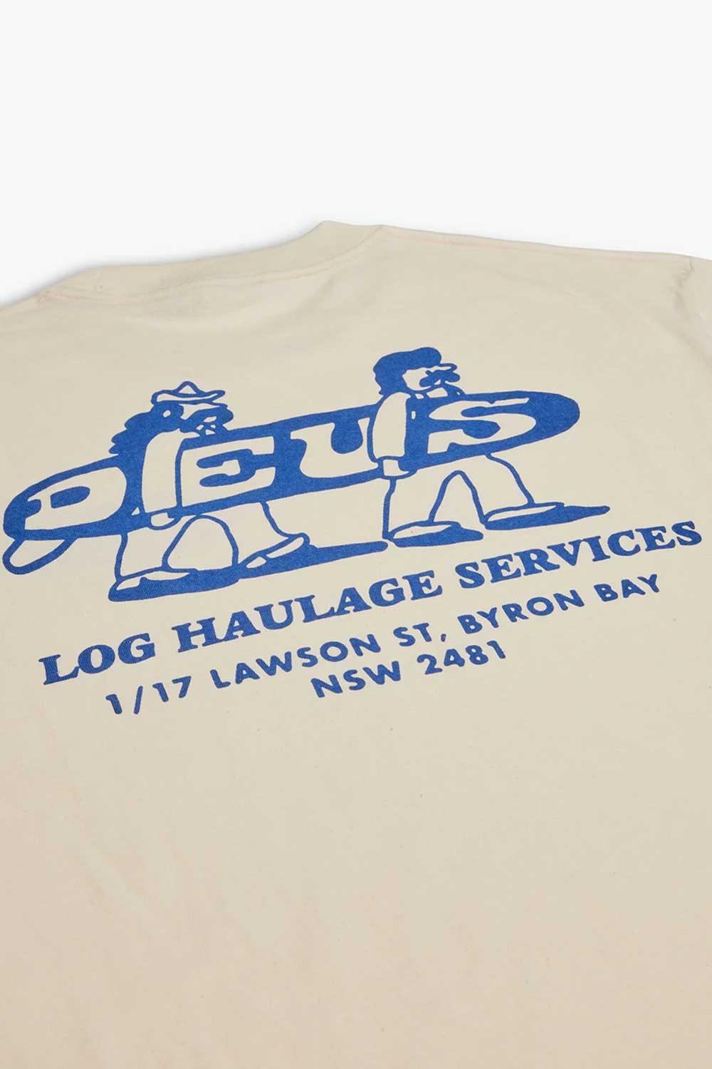 Deus-Log Haul Tee Dirty White-T-Shirts-7-Milagron.com