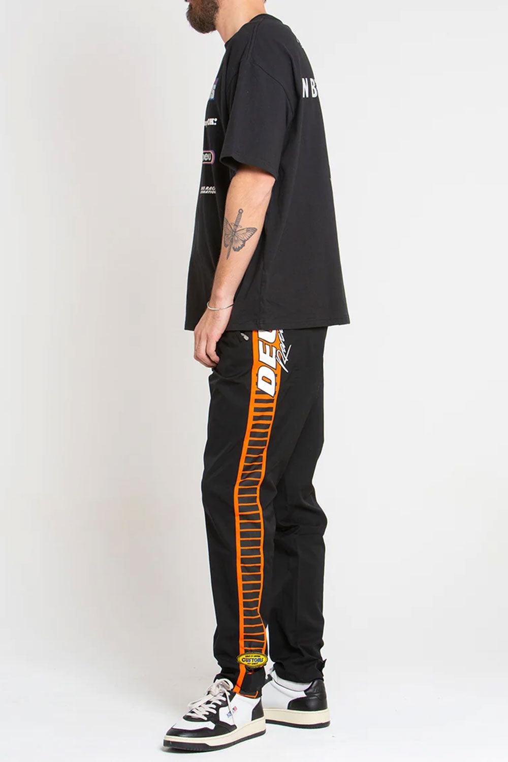 Deus-Moto Decal Tee Black-T-Shirts-4-Milagron.com