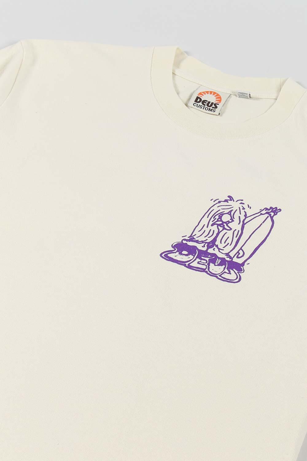 Deus-Ninety Three Tee Dirty White-T-Shirts-2-Milagron.com