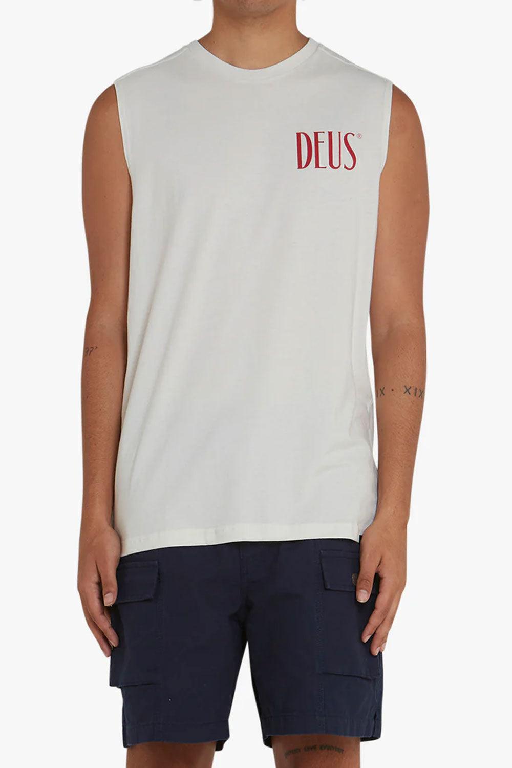 Deus-Rosso Muscle Vintage White-T-Shirts-1-Milagron.com