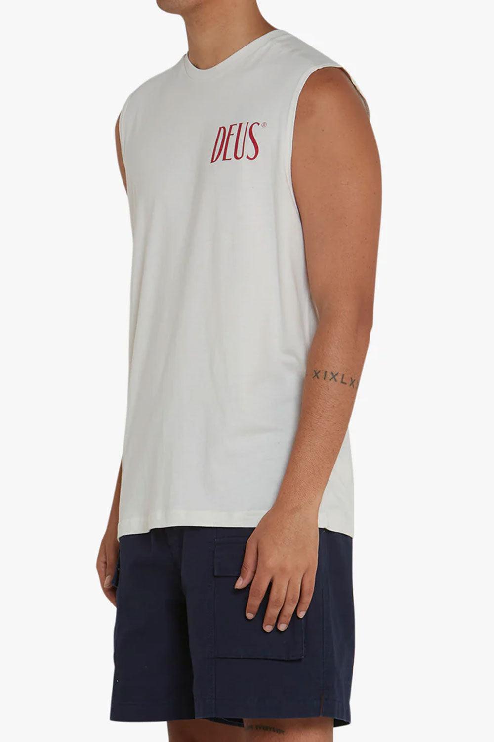 Deus-Rosso Muscle Vintage White-T-Shirts-2-Milagron.com