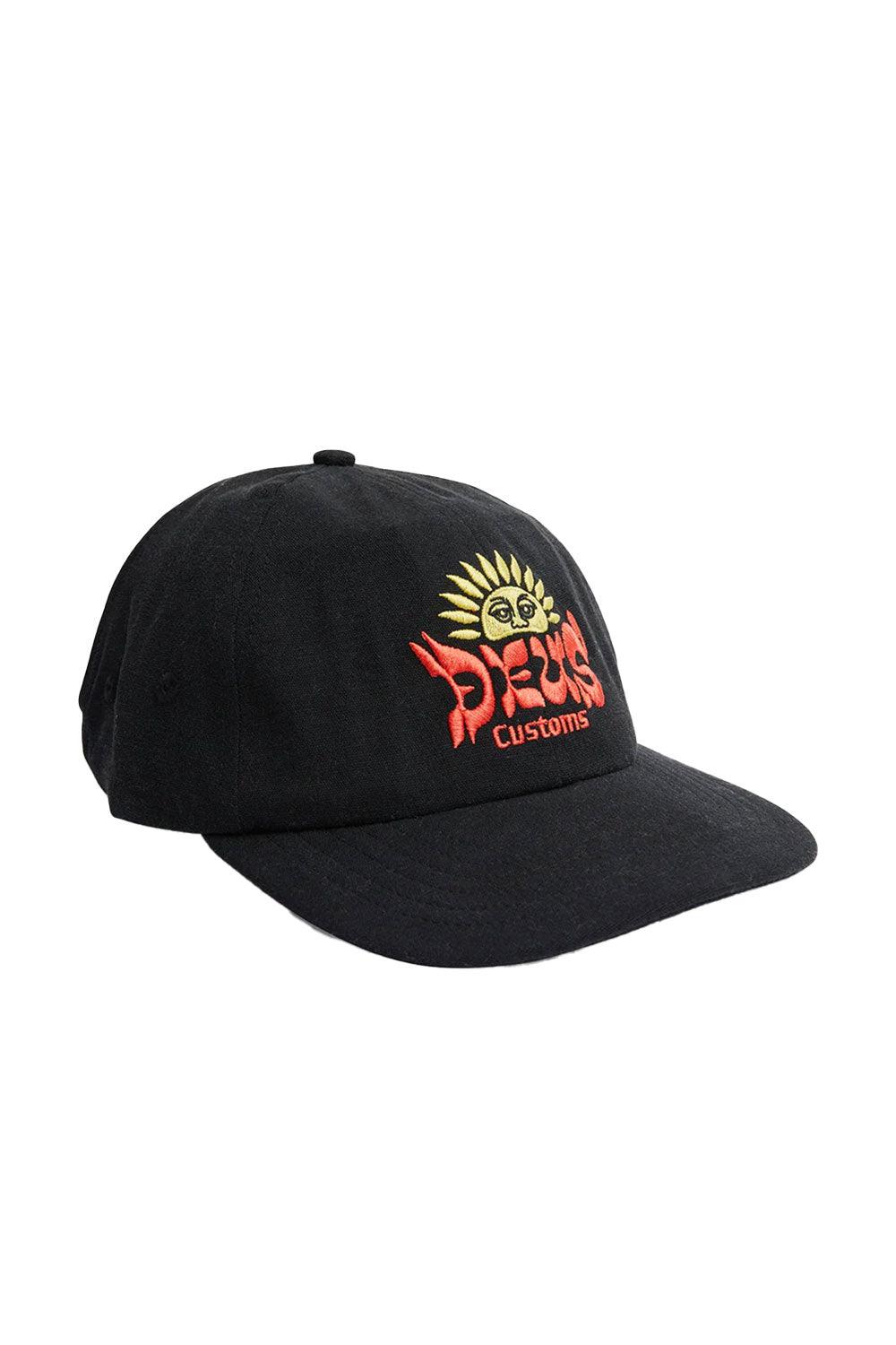 Deus-Sleeping Sun Cap Black-Şapka-1-Milagron.com