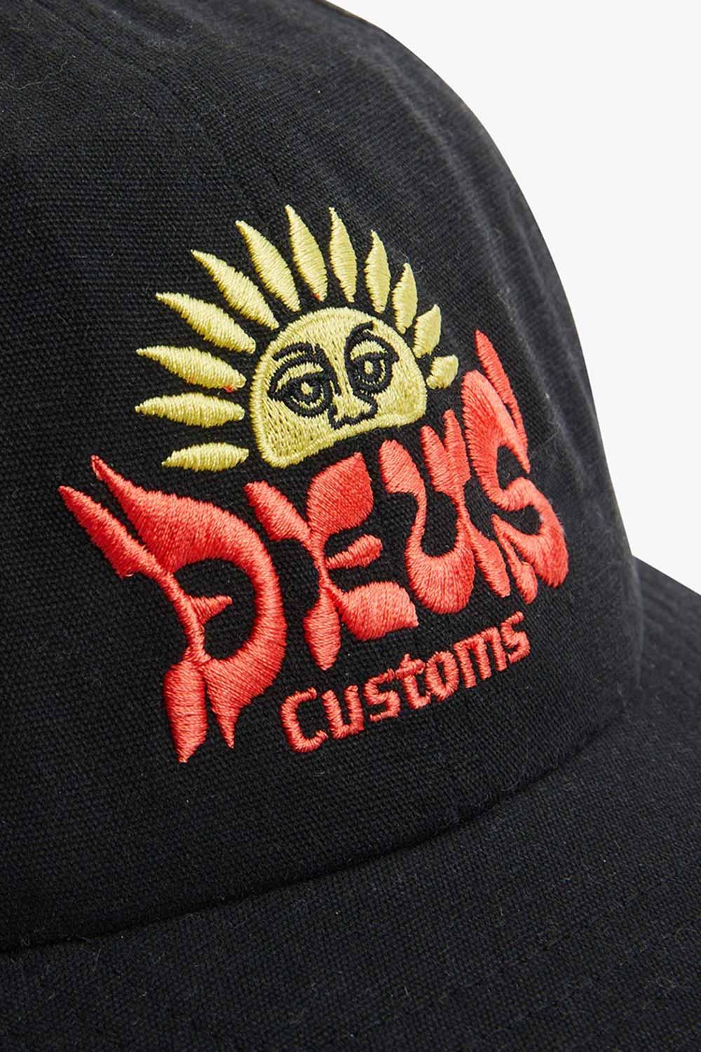 Deus-Sleeping Sun Cap Black-Şapka-3-Milagron.com
