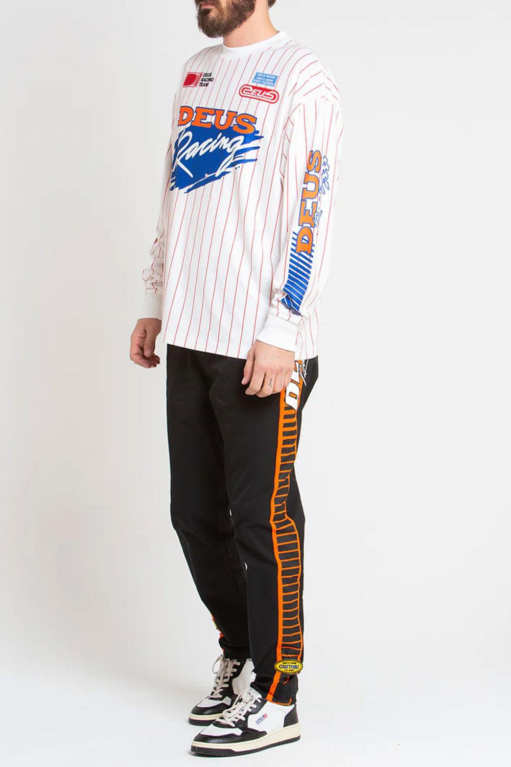 Deus-Trackstar Moto Jersey Vintage White-T-Shirts-5-Milagron.com