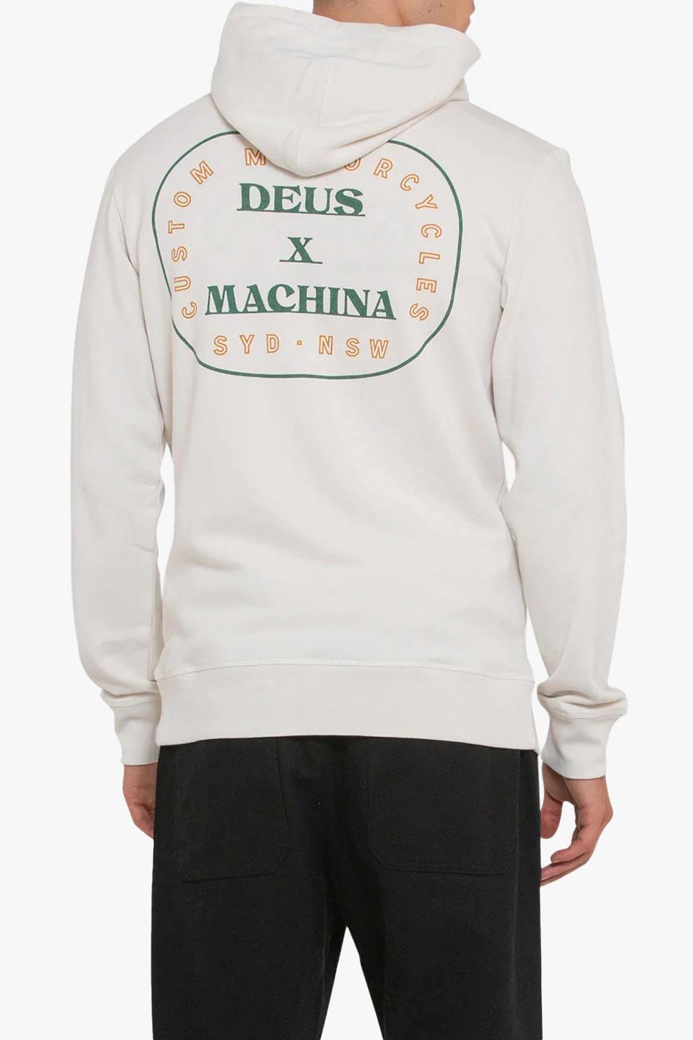 Deus-Unshore Hoodie Dirty White-Sweatshirts & Hoodies-2-Milagron.com