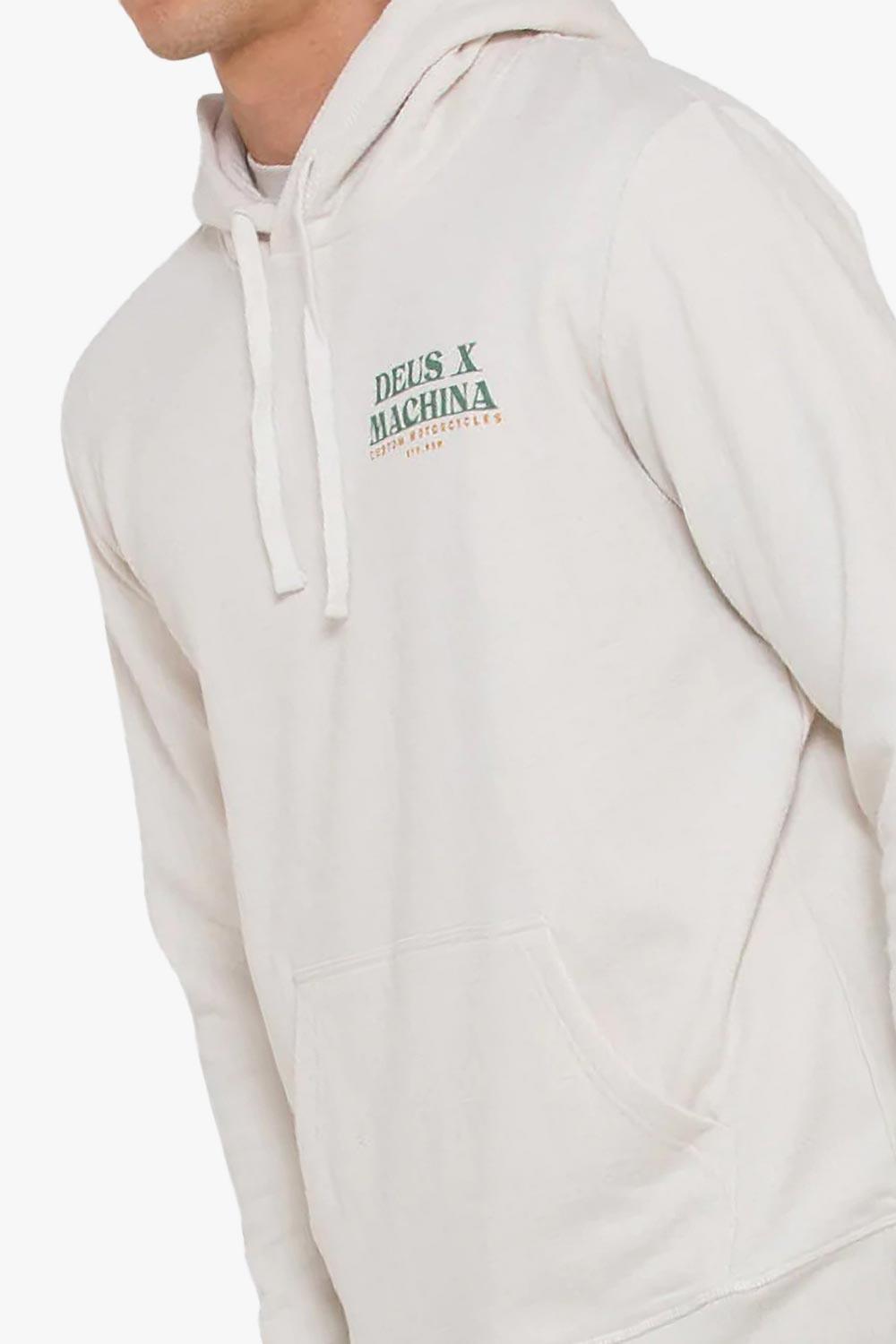 Deus-Unshore Hoodie Dirty White-Sweatshirts & Hoodies-3-Milagron.com