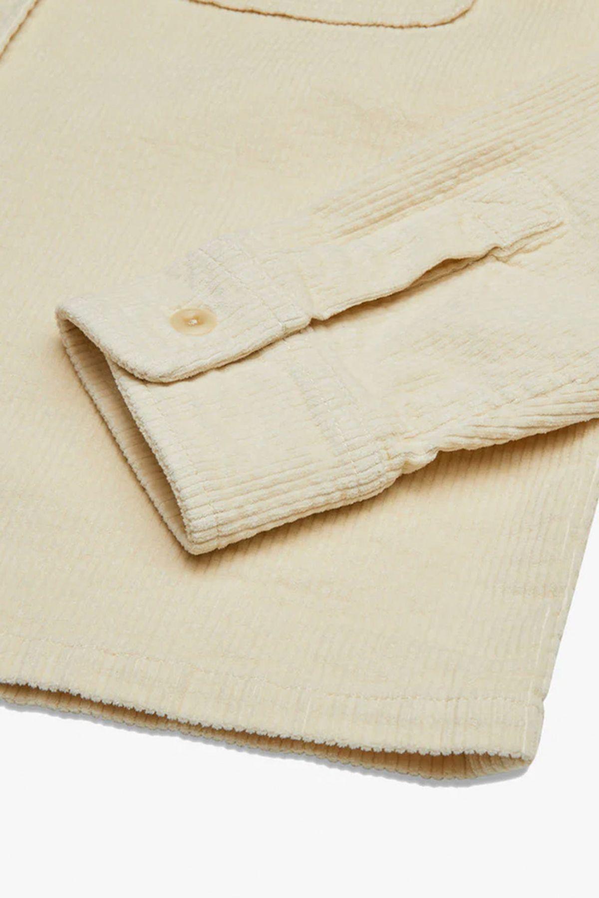 Deus-Vacay Cord Shirt Dirty White-Ceket-6-Milagron.com