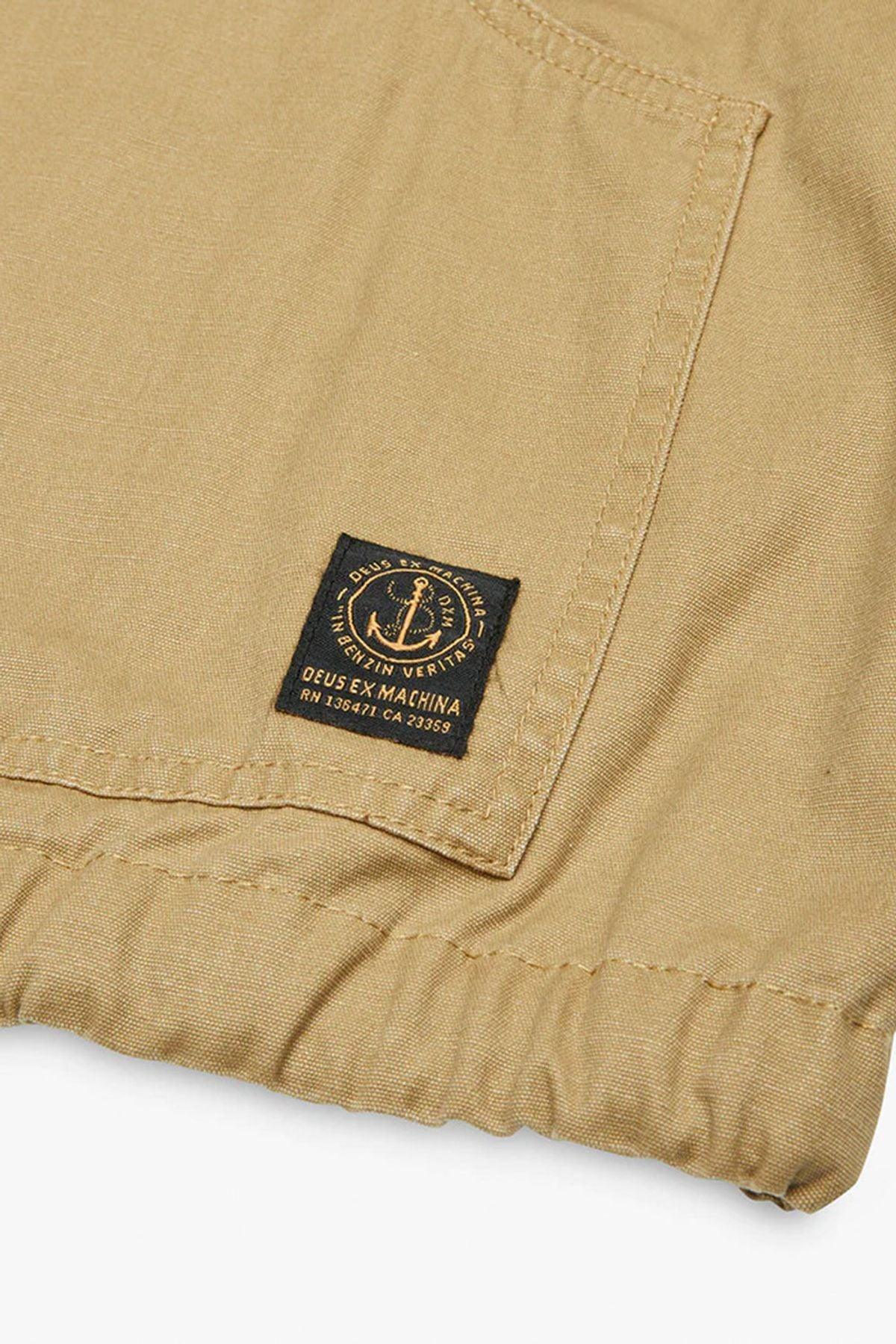 Deus-Waxed Landing Parka Tan-Kaban-6-Milagron.com