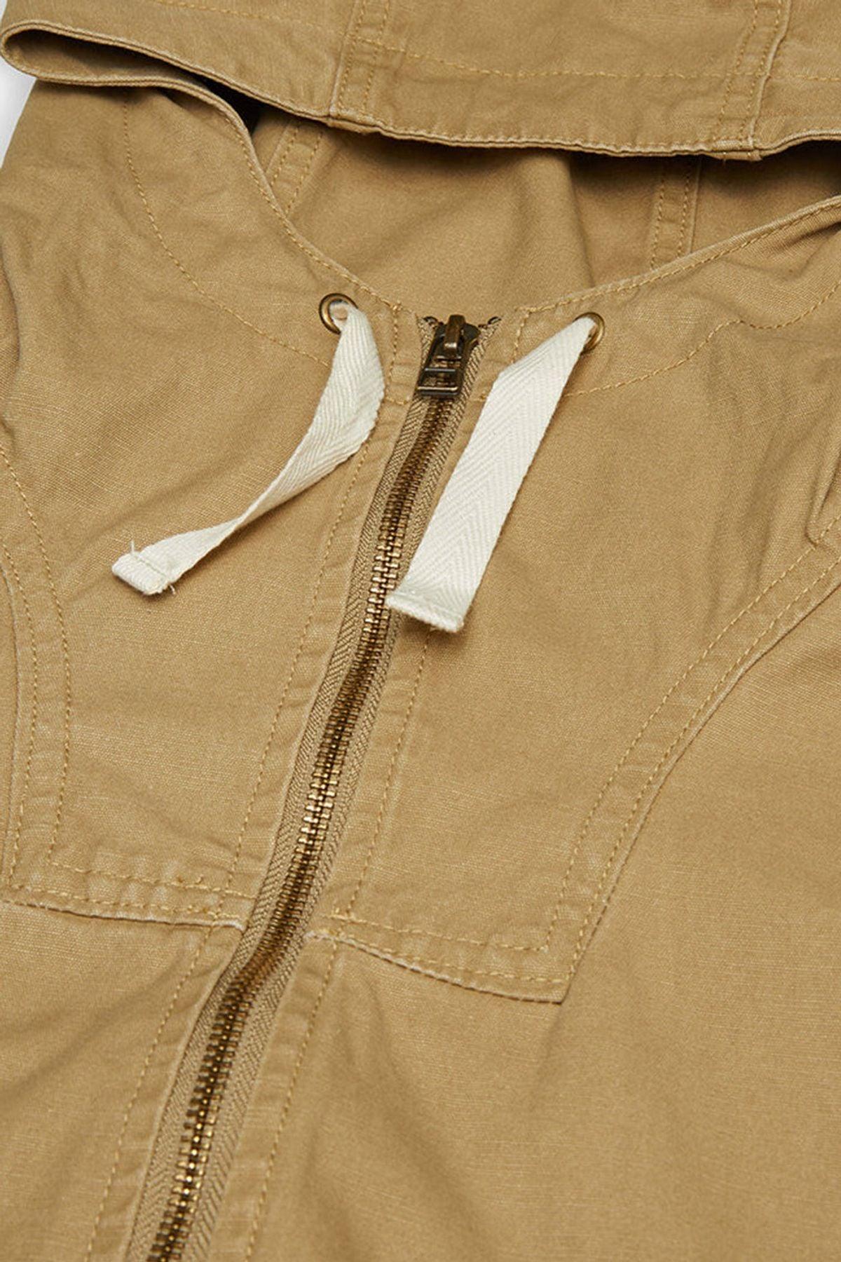 Deus-Waxed Landing Parka Tan-Kaban-8-Milagron.com