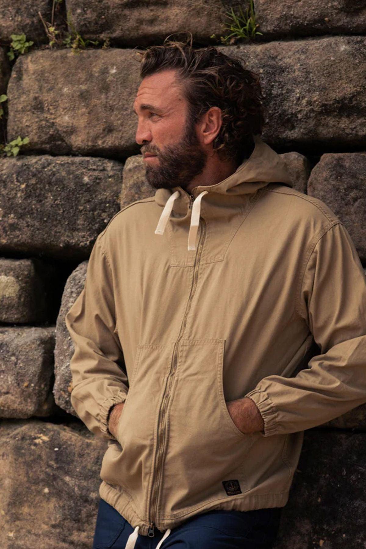 Deus-Waxed Landing Parka Tan-Kaban-9-Milagron.com