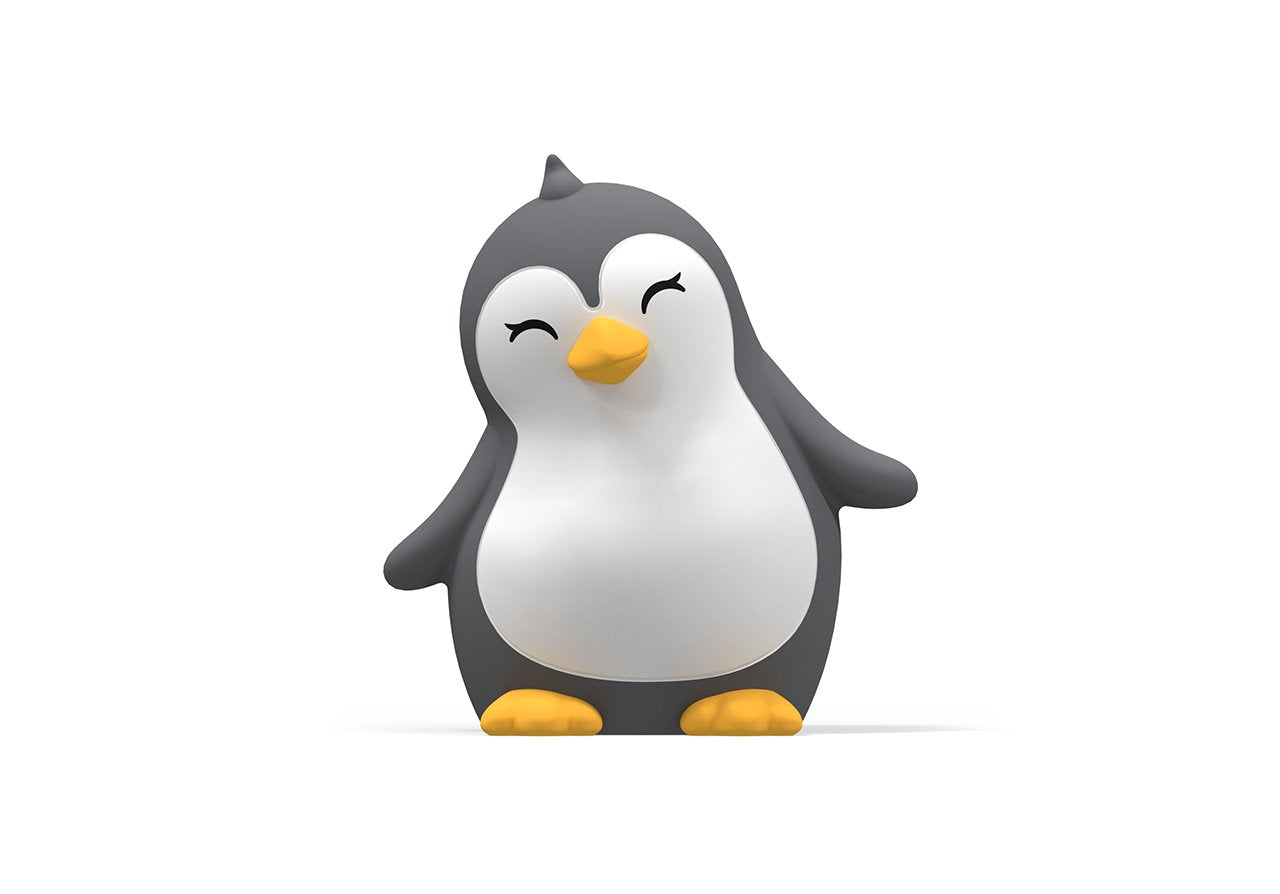 Dhink-Silikon şarjlı Gece Lambası Penguen-Gece Lambası-5-Milagron.com