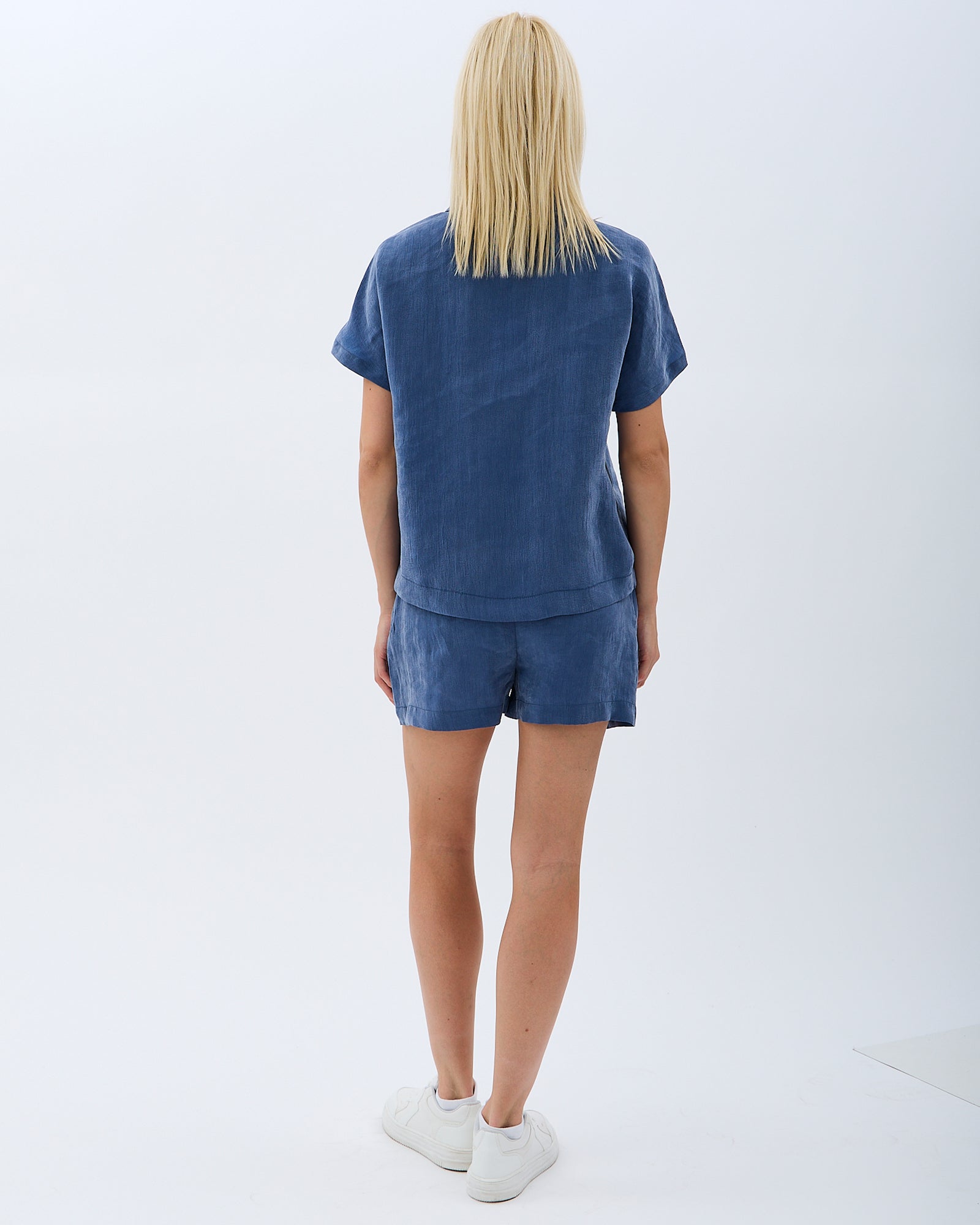 Diagonal-Cepli Düz Kesim Şort-Şort-8-Milagron.com