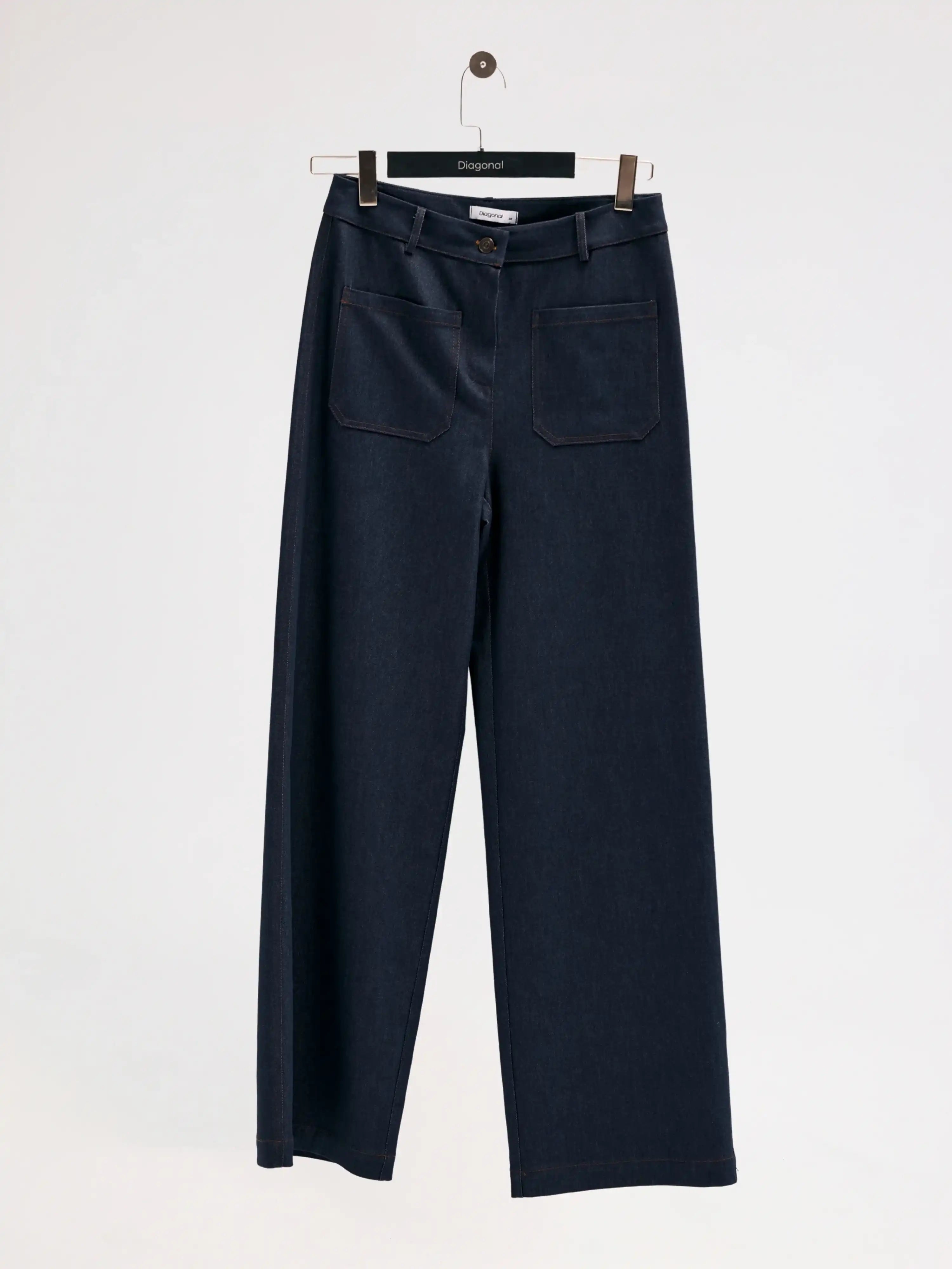 Denim Lacivert Pantolon
