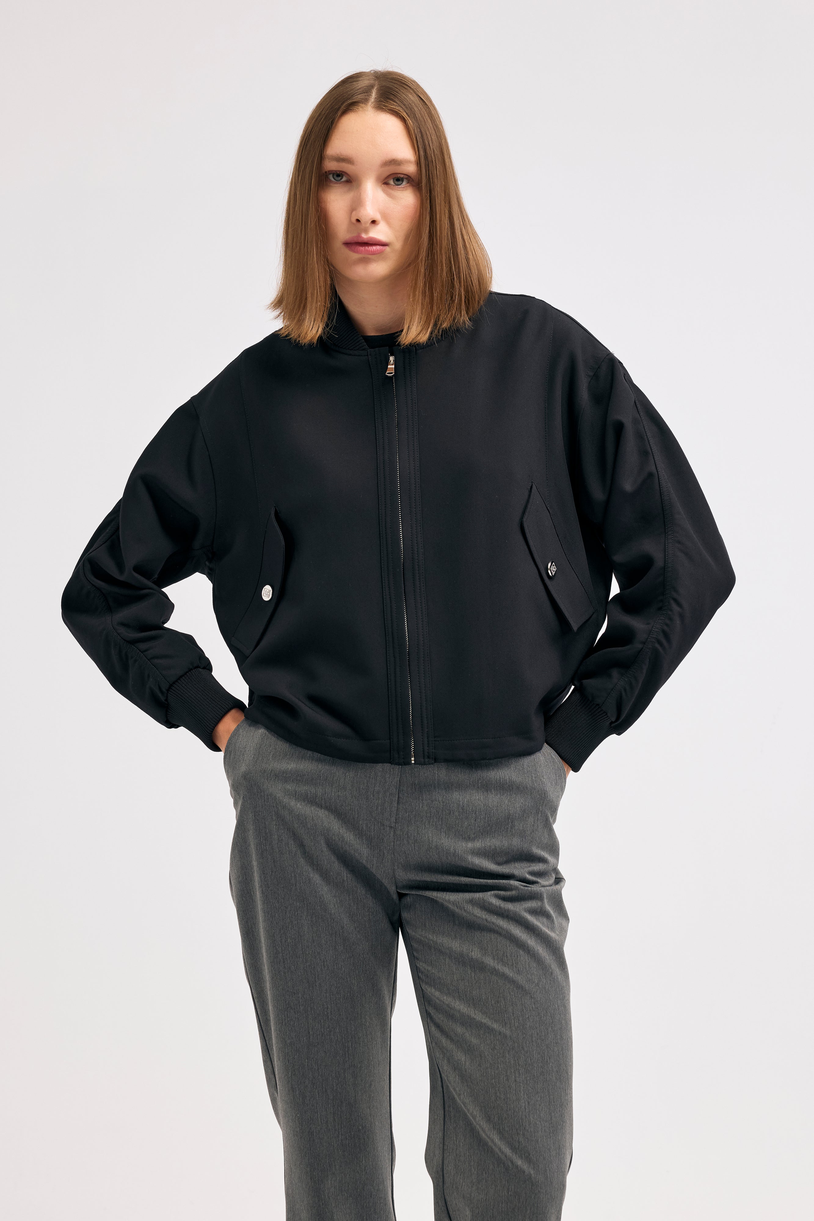Diagonal-Bomber Ceket-Ceket-22-Milagron.com