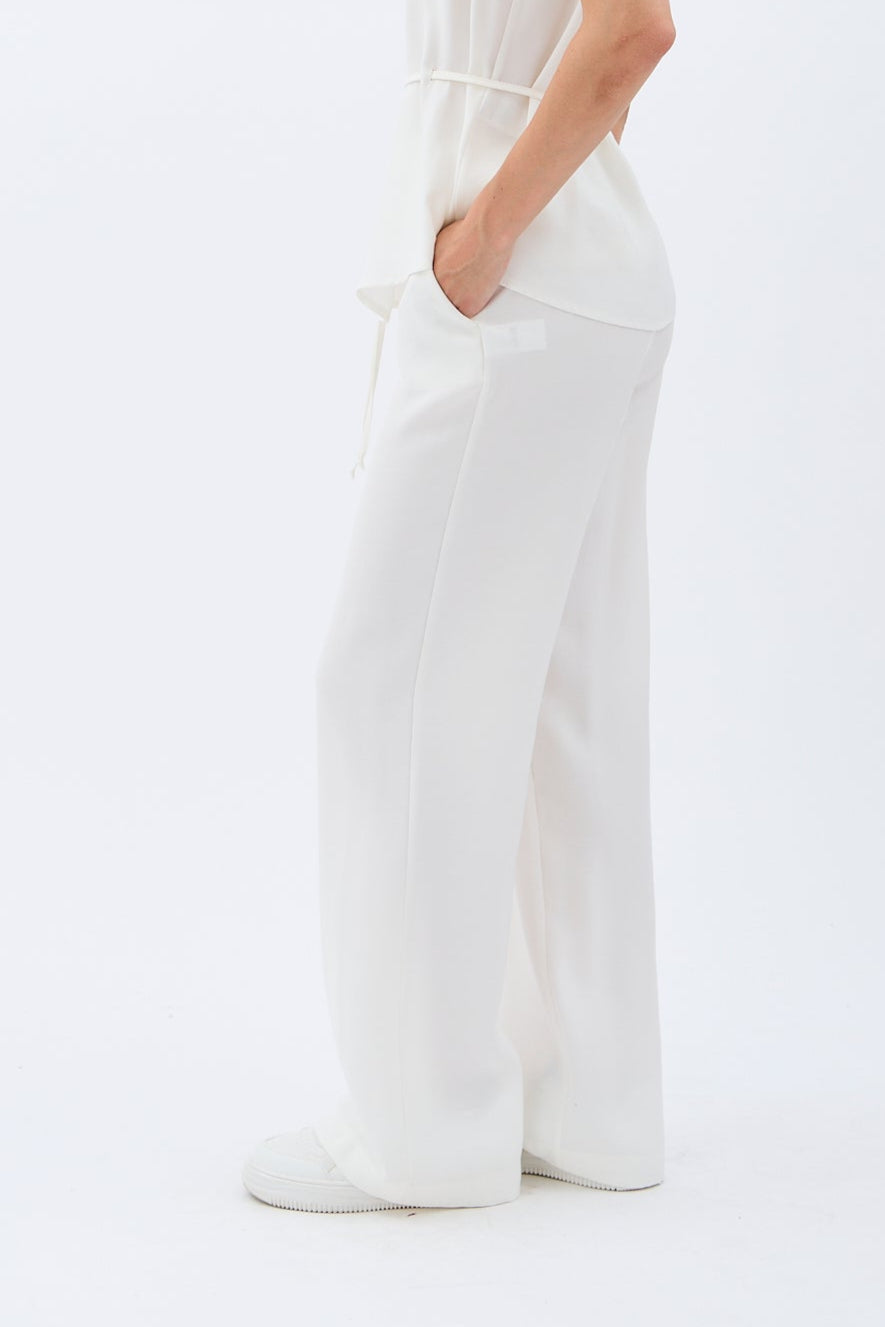 Diagonal-Geniş Paça Pantolon-Pantolon-2-Milagron.com