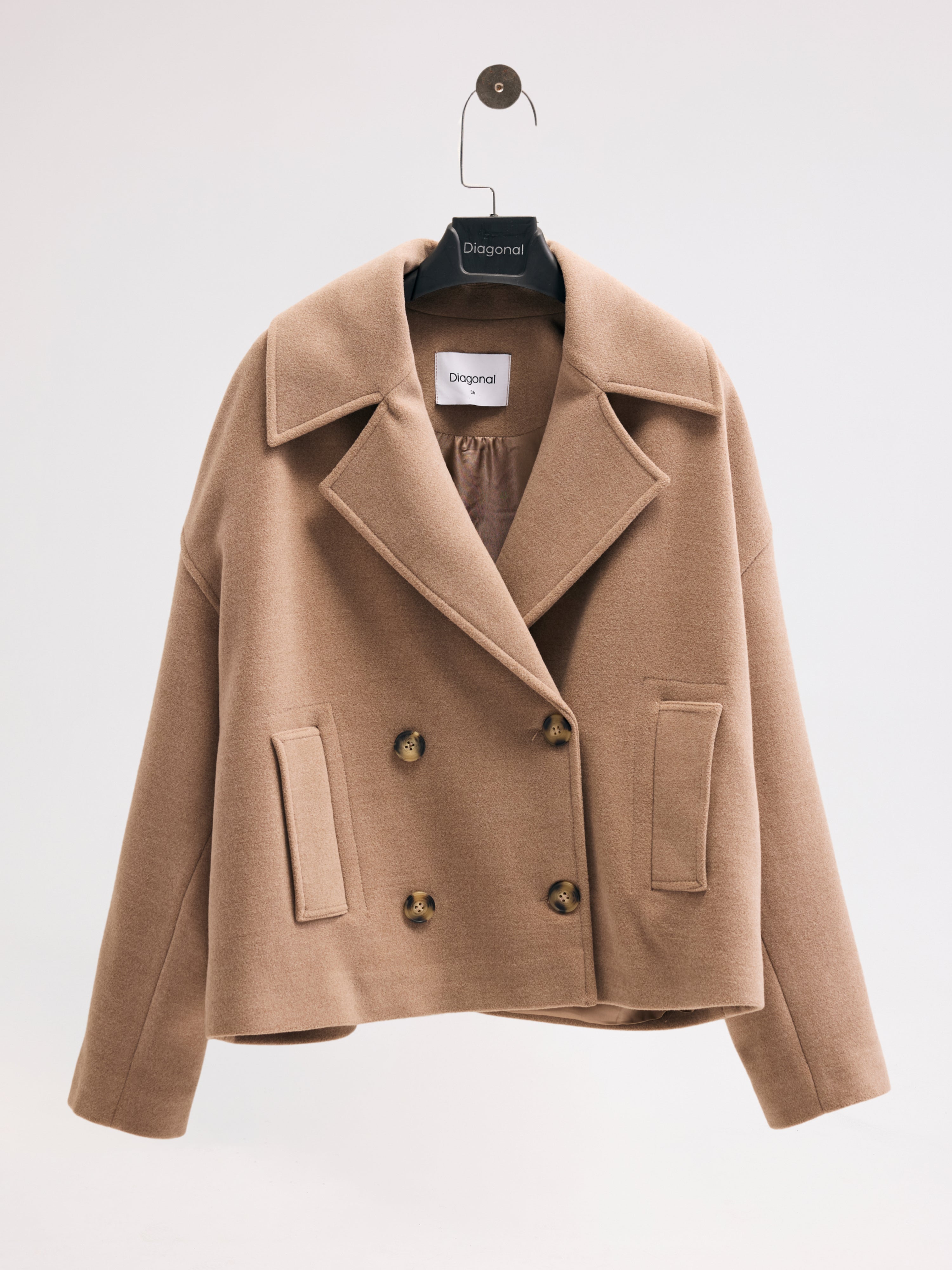 Diagonal-Kruvaze Yaka Kaban-Kaban-9-Milagron.com