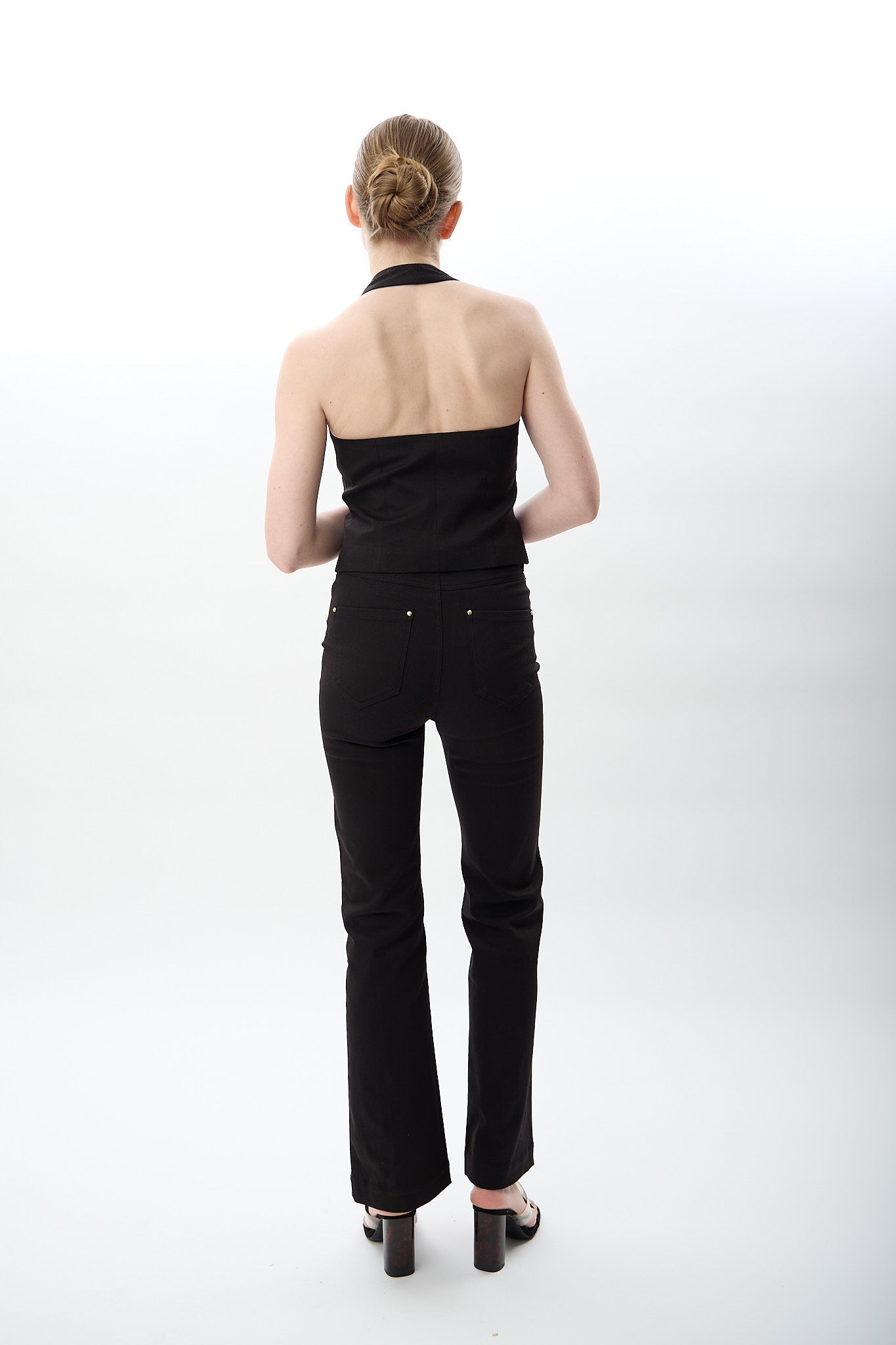 Diagonal-Yüksek Bel Pantolon-Pantolon-4-Milagron.com